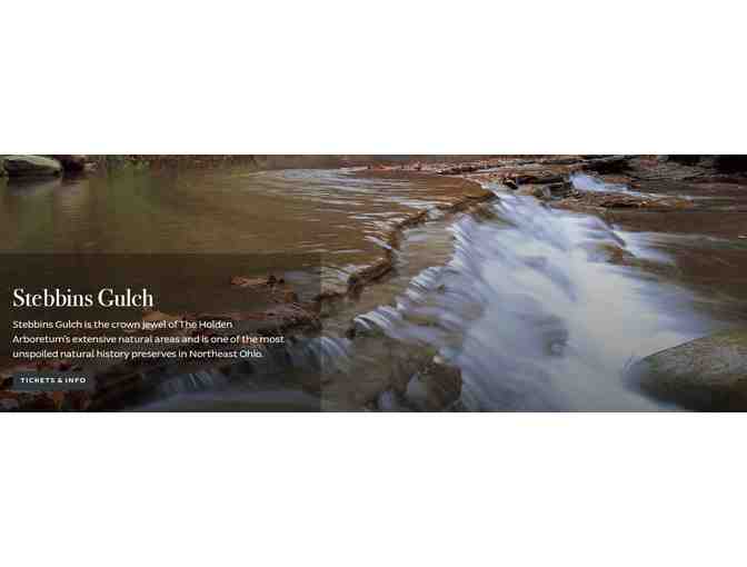 Holden Arboretum or Cleveland Botanical Garden 4 tickets