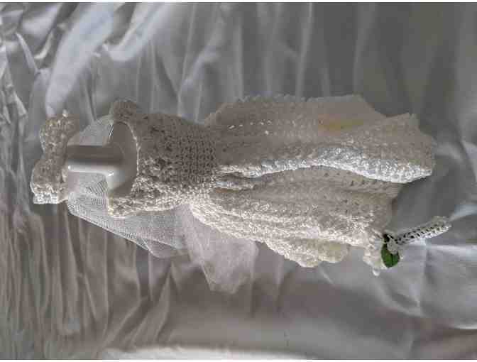 Crocheted Barbie Wedding Dress