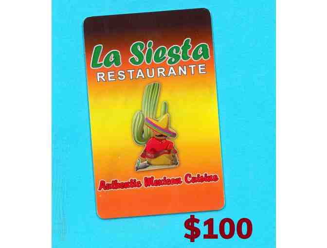 La Siesta Restaurante $100 Gift Card - Photo 1