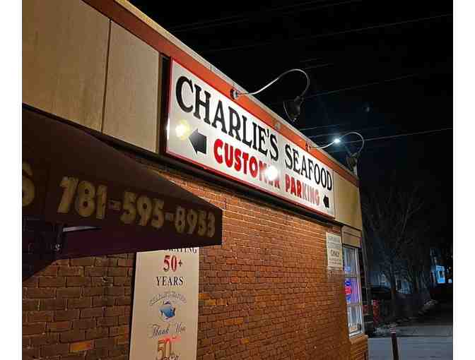 Charlie's Seafood $50 Gift Certificate