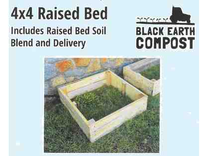 4 x 4 Raised Bed Garden Certificate