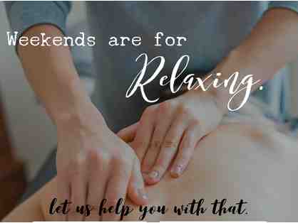 1 Hour Massage @ Branch to Root Wellness Center Gift Certificate