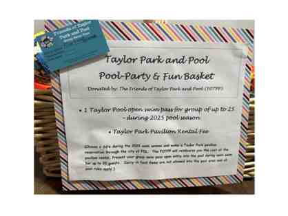 Pool Party & Fun Basket