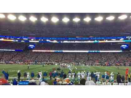 New England Patriots 50-Yard Line Tickets + Club Access & Parking (2025-2026 Season)