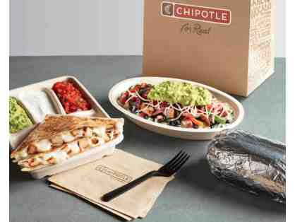 $25 Value Gift Card for Chipotle Mexican Grill