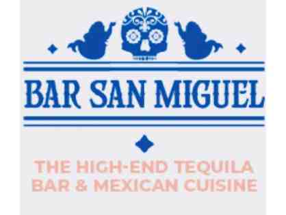 Bar San Miguel Gift Certificate $100