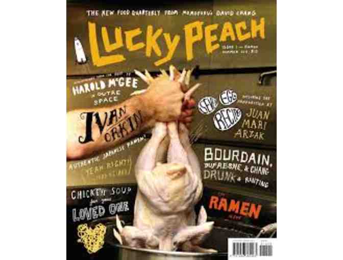 Lucky Peach Magazine, Lifetime Subscription