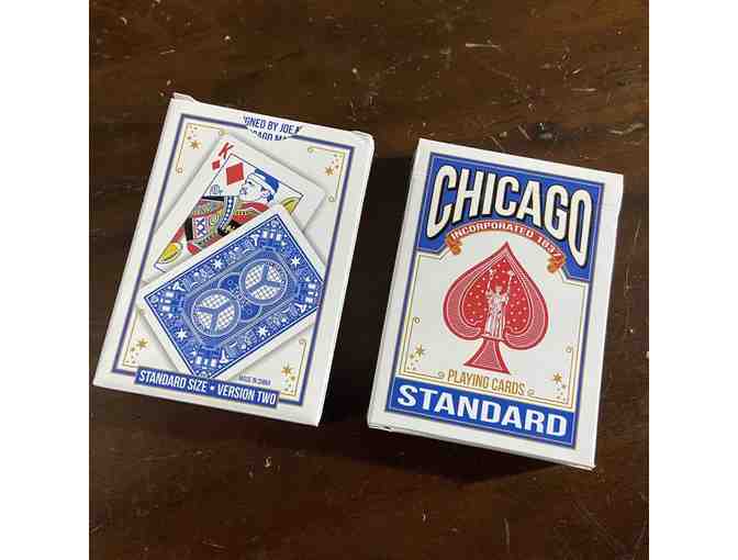 Chicago Themed Playing cards (2 decks)