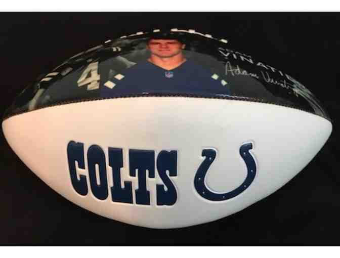 Indianapolis Colts Adam Vinatieri Hall of Fame Kicker Photo Autographer Football