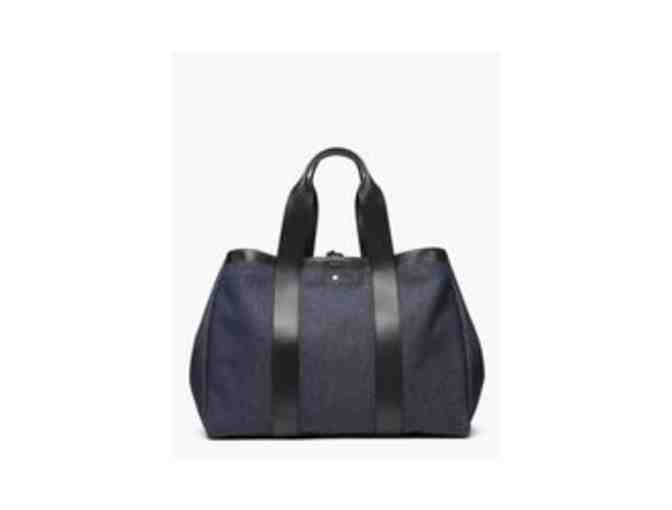 Theory Small Signature Bag in Denim