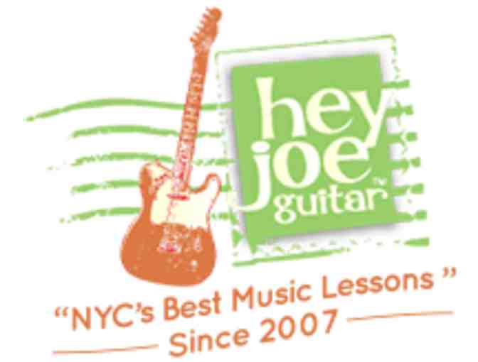 Hey Joe Guitar - Five Pack of 30 Minute Children's At-Home Guitar Lessons