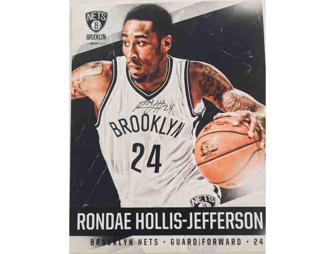 Brooklyn Nets - Autographed 8'x10' Photo of Forward, #24, Rondae Hollis-Jefferson