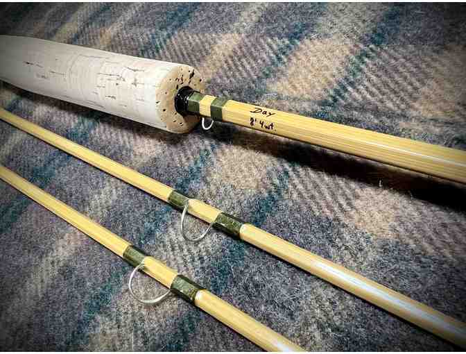 Michael Day hand-crafted 2pc 8ft 4wt Bamboo Fly Rod - a $2000 Value