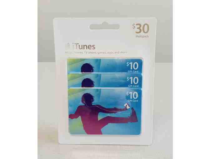 $30 of iTunes Gift Cards - Photo 1