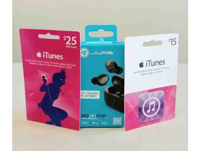 Wireless Earbuds and $40 iTunes Gift Cards - Photo 1