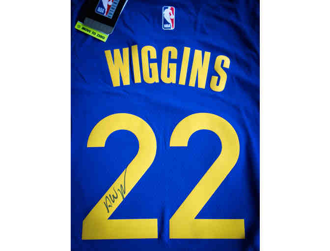 Andrew Wiggins Signed Jersey (Golden State Warriors)