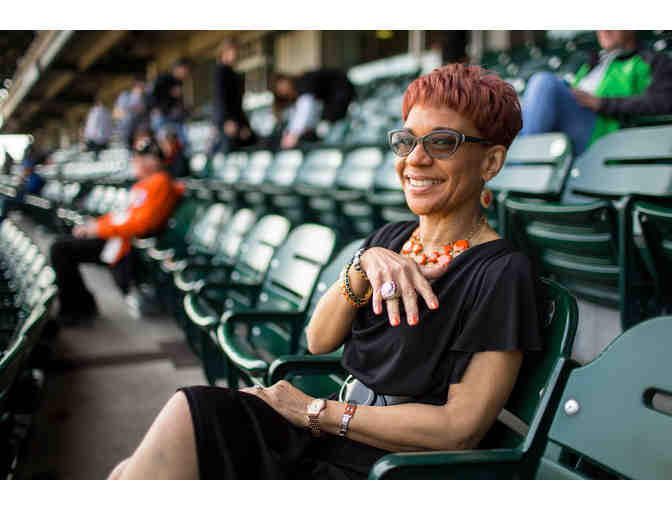 Lunch with Renel Brooks-Moon, Voice of the San Francisco Giants