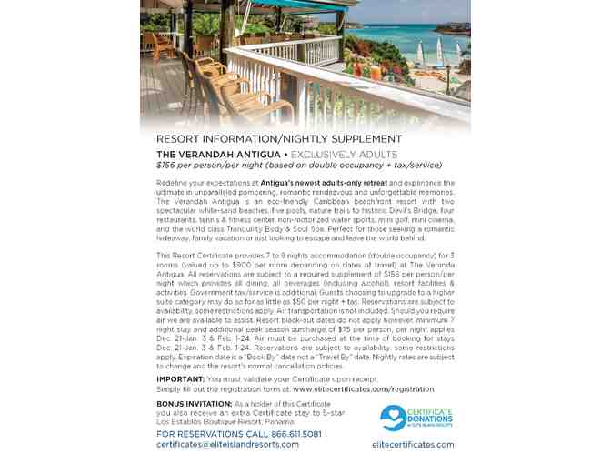 Elite Island Resorts - The Verandah Resort and Spa, Antigua- All Ages - Photo 7