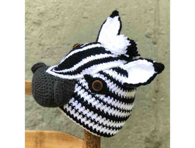 Hand-Crafted Zebra Hat! - Photo 2