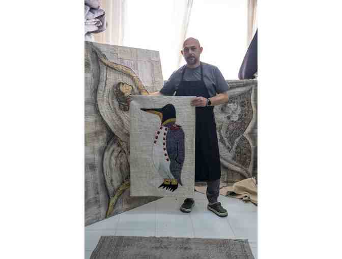 'Penguin Brothers' Custom Turkish Rugs