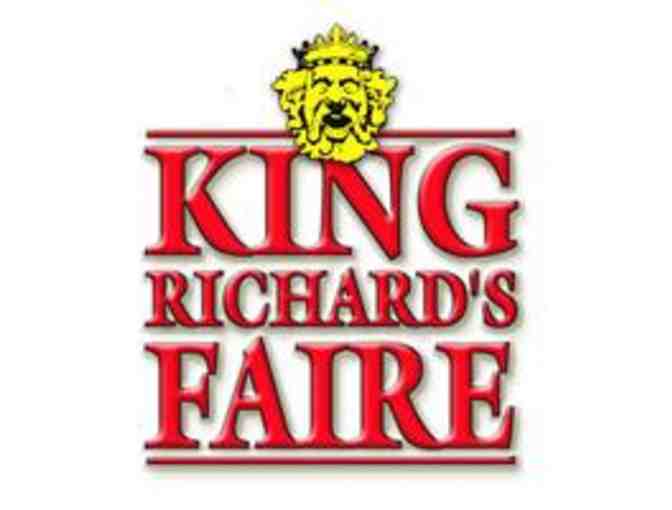 Four Tickets to King Richards Faire A Royal Day of Fun!