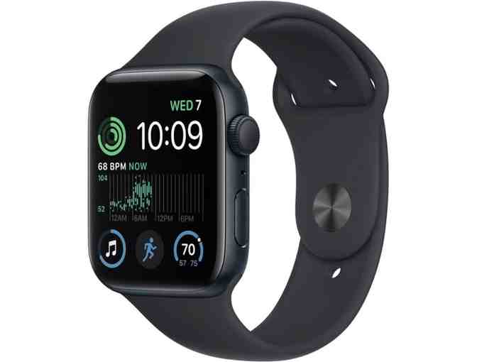 Apple Watch SE 2nd Generation - 44MM Midnight Aluminum Case and Sport Band - Photo 1