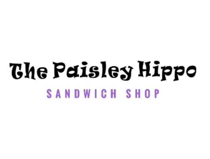 $30 Paisley Hippo Sandwich Shop Gift Card *So Good! (Hinesburg, VT) - Photo 1