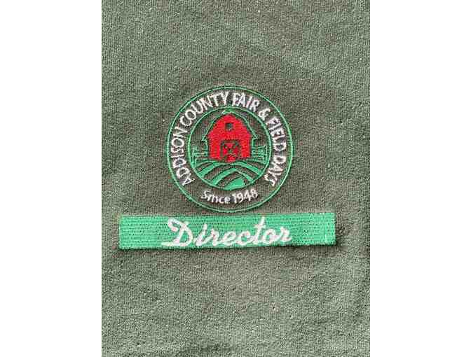 Classic Stitching *Green Hoodie *Addison County Fair &amp; Field Days Logo (Bristol VT) - Photo 3