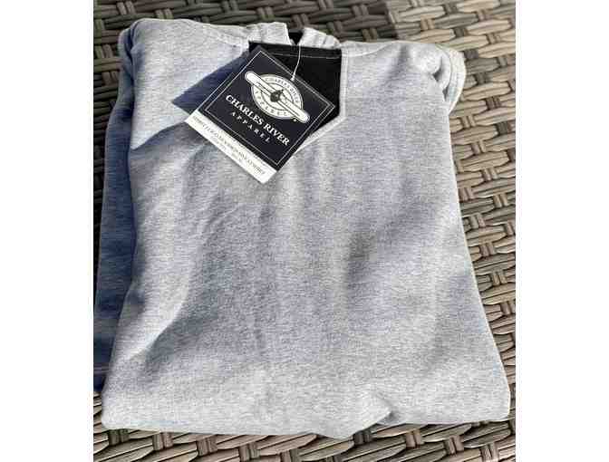Classic Stitching *Grey/Black Hoodie Sweatshirt (Bristol VT) - Photo 1
