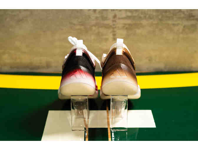 Alysha Clark Custom SIGNED Game Worn Sneakers