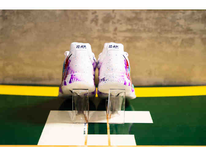 Mackenzie Holmes Custom SIGNED Game Worn Sneakers