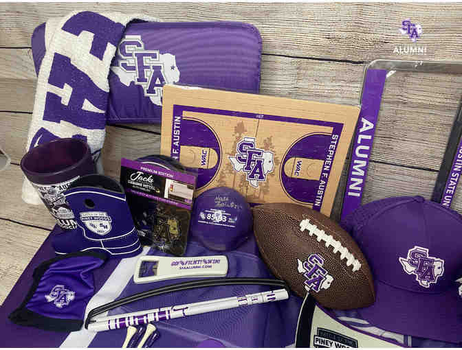 Ultimate SFA Athletics Fan Swag Basket