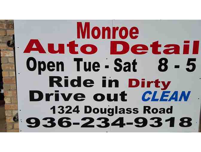 $100 Gift Card to Monroe's Detail