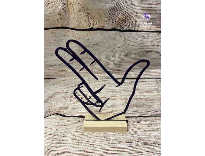 'Axe 'Em Jacks' Hand Sign Decor - Photo 1