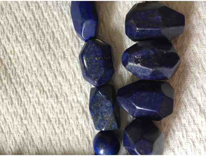 Lapis and Sterling Silver Necklace
