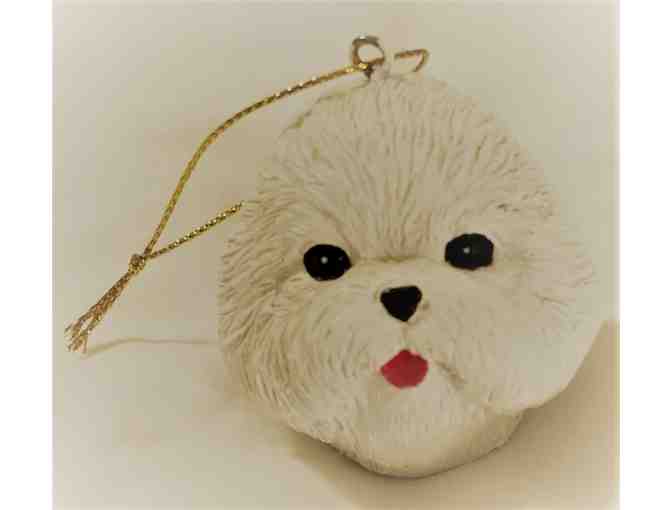 Bichon ornament