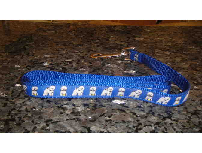 Blue Bichon Leash