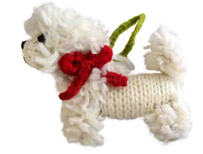 New Wooly Bichon Ornament