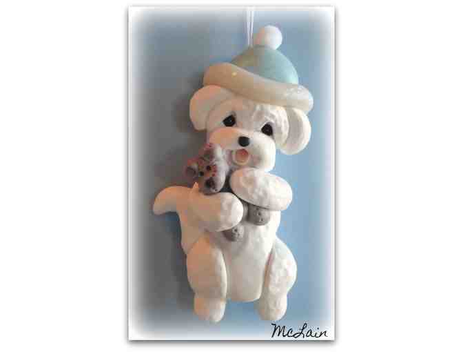 ~~ Bichon n Teddy Ornament! ~~
