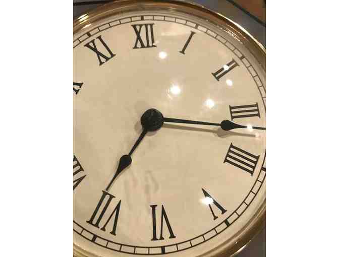 Danbury Mint Four Seasons Bichon Clock - Rare!