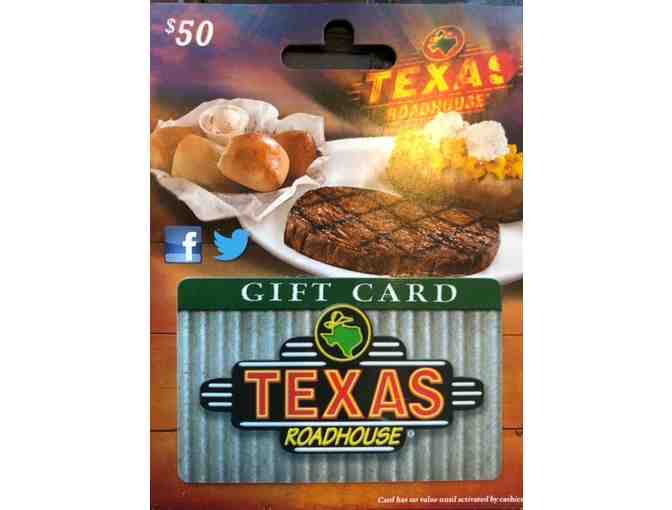 Texas Roadhouse gift card $50
