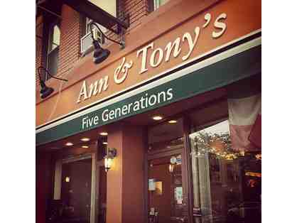 Ann and Tony's: $100 Gift Certificate