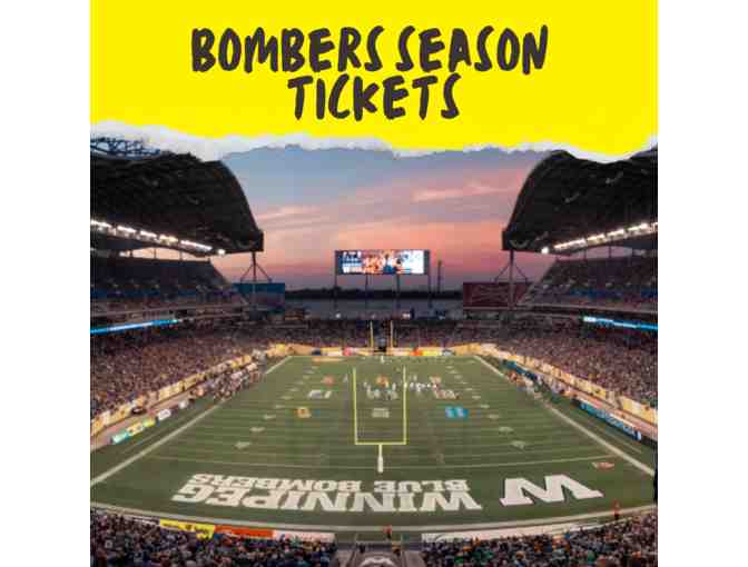 Blue Bomber Season Tickets - Photo 1