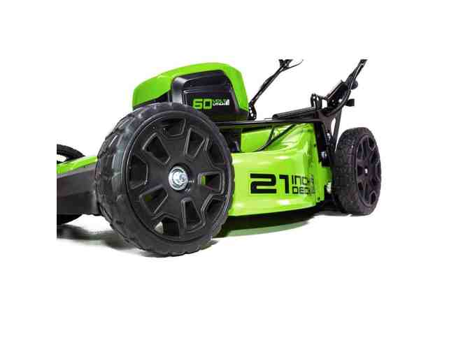 Greenworks Pro 60 Cordless Electric Lawn Mower-Battery Included