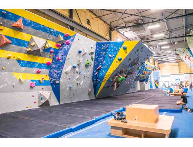 Beginner Package to Central Rock Gym (6 Day Passes w/ Gear)