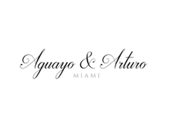 Aguayo&Arturo Miami - Medal with silver chain