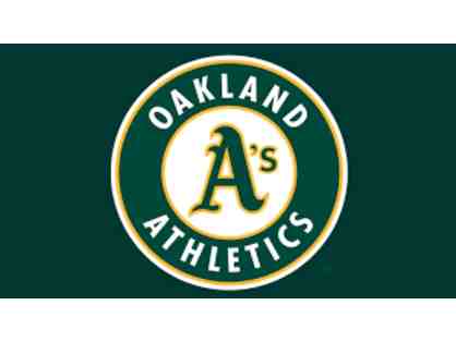 Four (4) Field level tickets to the Oakland Athletics