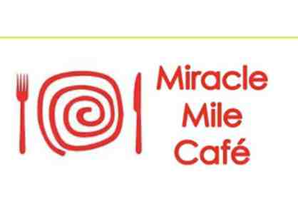 Miracle Mile Cafe - $100 Gift Certificate
