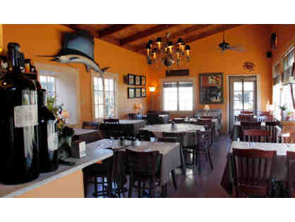 Cape Fear Cafe - $100 Gift Certificate for fabulous food in Duncans Mills CA