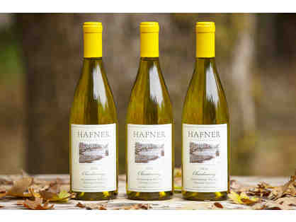 2016 Hafner Chardonnay, three bottles